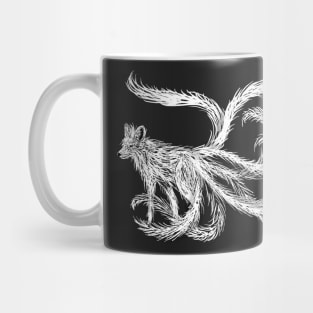 Kitsune Illustration Mug